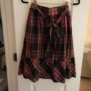 J. crew Christmas skirt
